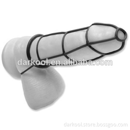 L002/Pleasure Toys Sex Toys Adult Products for men silicone cock Cage crystal penis sleeve